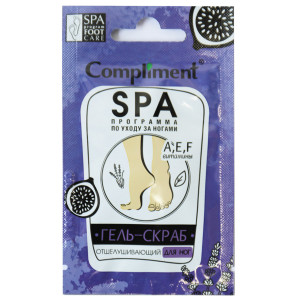 Compliment Гель-скраб отшелушивающий для ног, 7 ml
