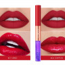 Блеск для губ 2 в 1 матовый O.TWO.O Lip Color 3.5 ml (арт. 6034)