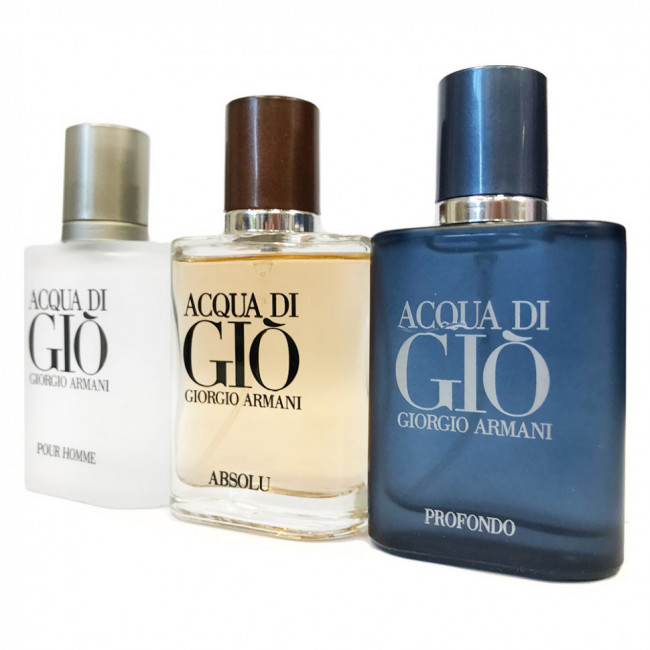 Парфюмерный набор Giorgio Armani Aqua Di Gio for man 3х30 ml