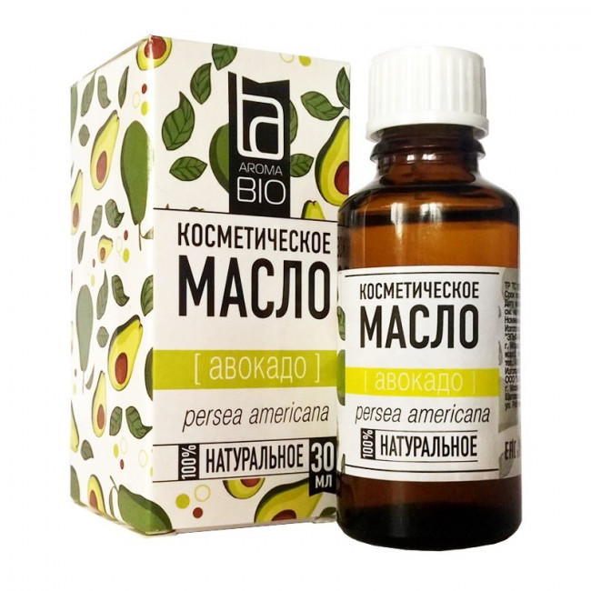 Косметическое масло Aroma BIO "Авокадо" 30 ml