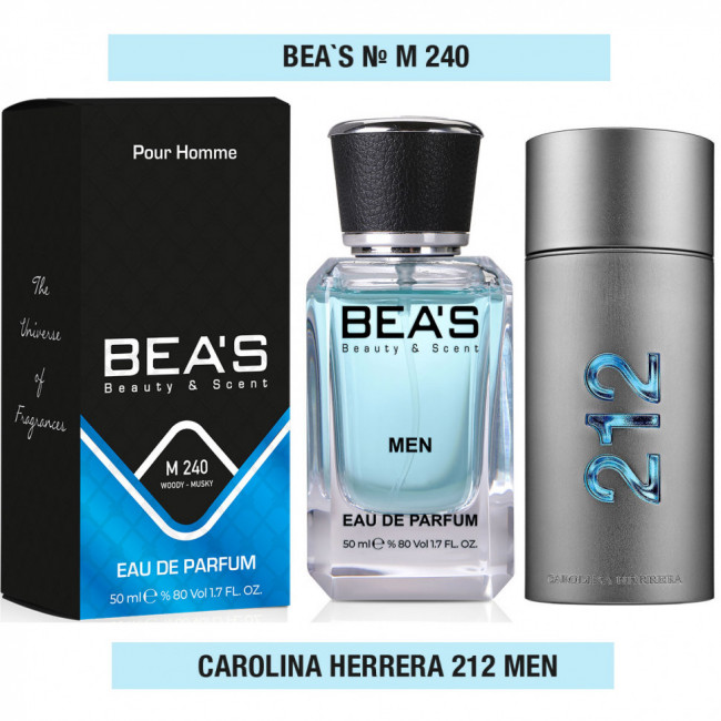 Парфюм Beas Carolina Herrera "212" for men 50 ml арт. M 240