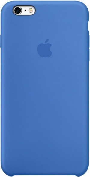 Силиконовый чехол для iPhone 6/6s -Cиний (Bright Blue)