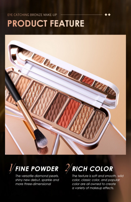 Палитра теней для век 8 цветов O.TWO.O арт. SC021 #04 10 g. Палитра теней для век 8 цветов O.TWO.O арт. SC021 #04 10 g.