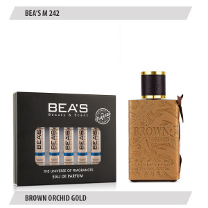 Парфюмерный набор Brown Orchid Gold men 5*5 ml M 242