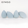 Набор спонжей O.TWO.O Flawless Memory Beauty Blendes Set 4 шт. (Голубой)
