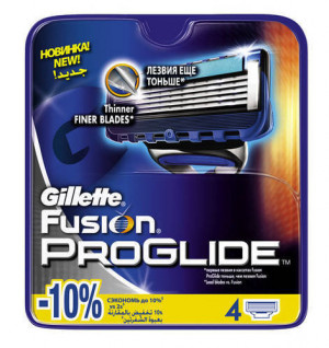 G. fusion proglide 4 кассеты