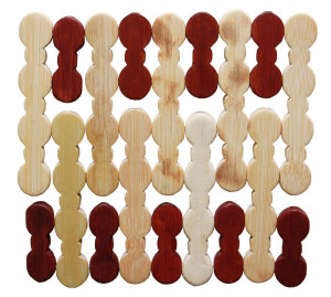 Подставка под чайник из дерева