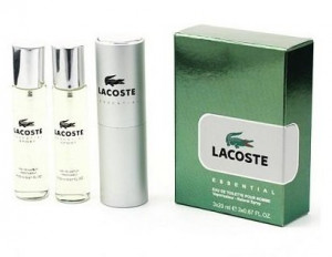 Туалетная вода 3*20 ml Lacoste Essential for men