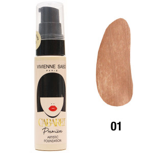 Tональный крем Vivienne Sabo Cabaret Premiere Artistic Foundation 25 ml - 01 Vanille