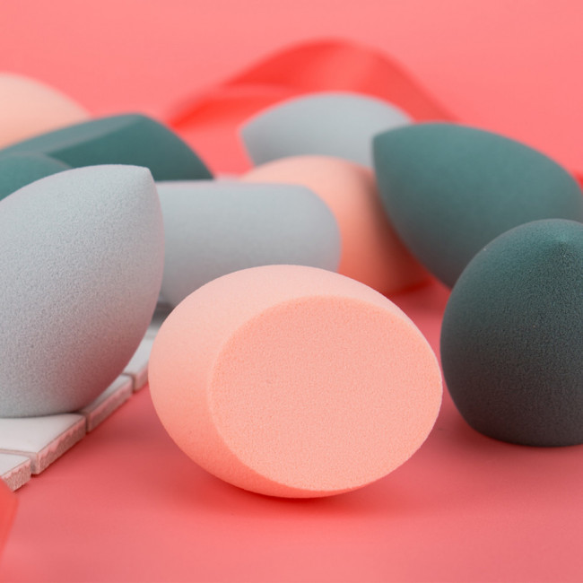 Набор спонжей O.TWO.O Flawless Memory Beauty Blendes Set 4 шт. (Бирюза)