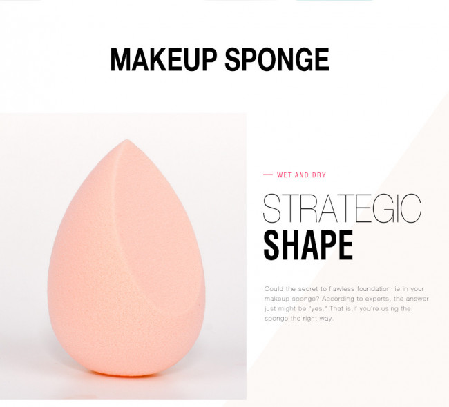 Набор спонжей O.TWO.O Flawless Memory Beauty Blendes Set 4 шт. (Бирюза)