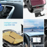 Автомобильный держатель Baseus Smart Vehicle Bracket Wireless Charger (WXZN-01) для смартфона (Black)
