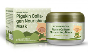 Маска для лица Bioaqua с коллагеном PIGSKIN COLLAGEN NOURISHING MASK - уценка00g 0504 - уценка (мятая коробка)